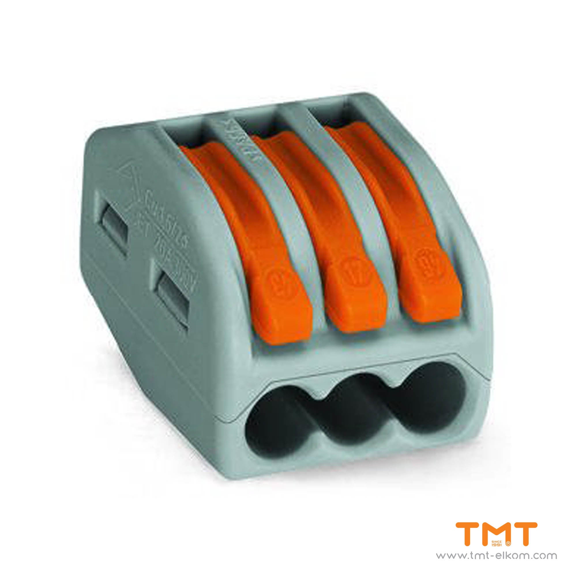 Клема 3х4mm2 многожилна 222-413 TMT