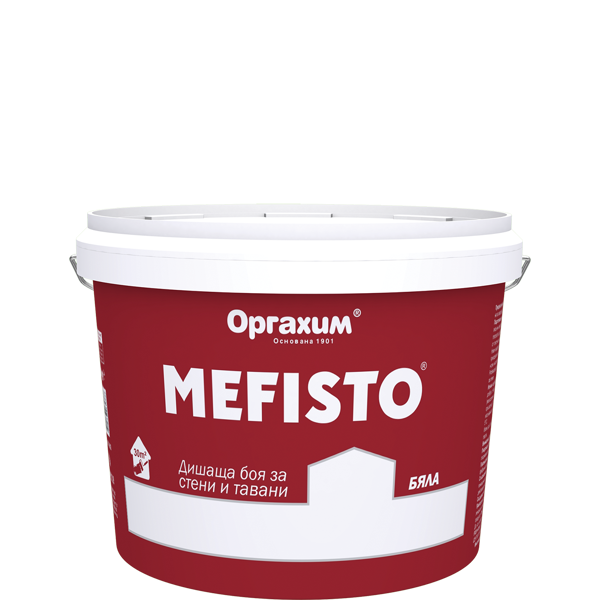 Интериорна дишаща боя Мефисто бяла