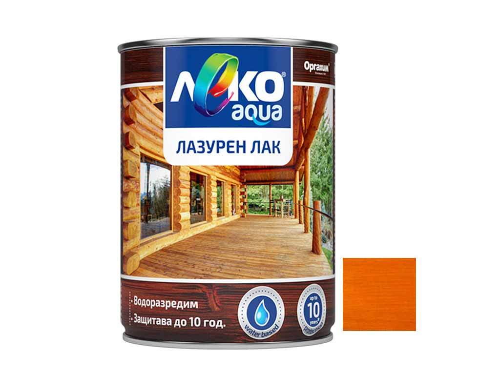 Леко Aqua лак лазурен/ 700мл