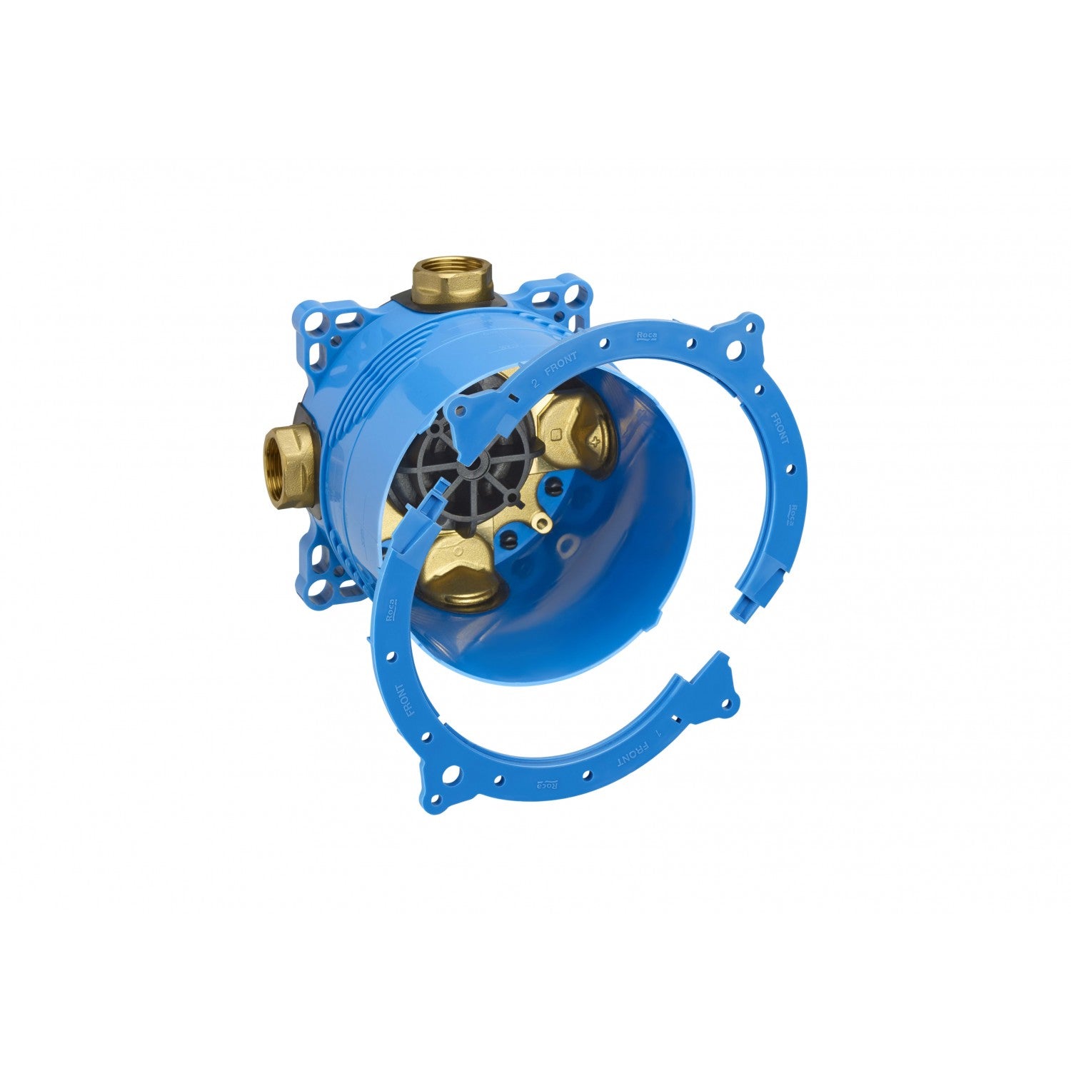 Комплект смесител + аксесоари, EVERLUX, Titanium Black/ROCA