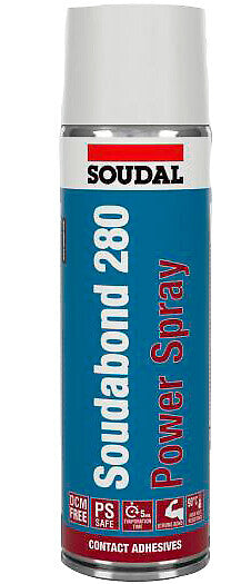 Контактно спрей лепило SOUDABOND 280 Power spray 500мл/146311