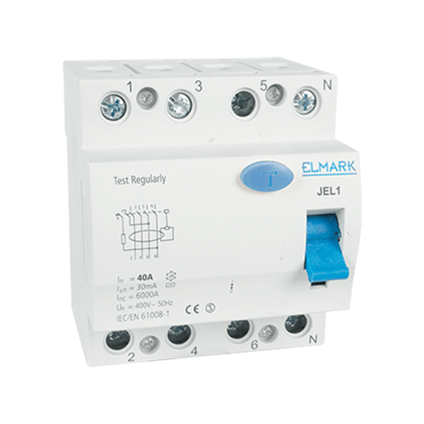 Д.Т.З JEL1 4P 32A/300MA 40433Elmark