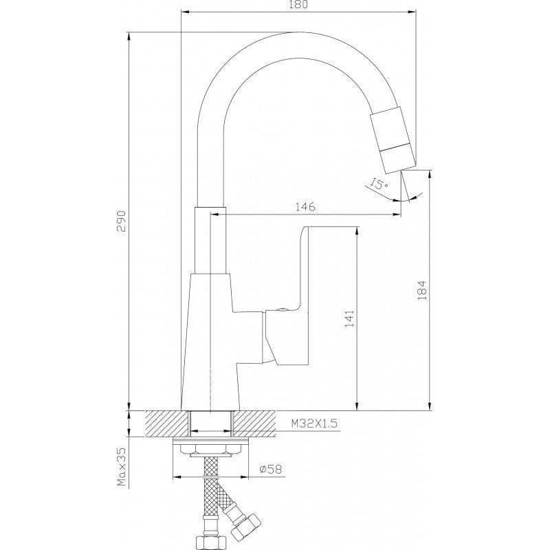 Смесители Alisado ICF 124211