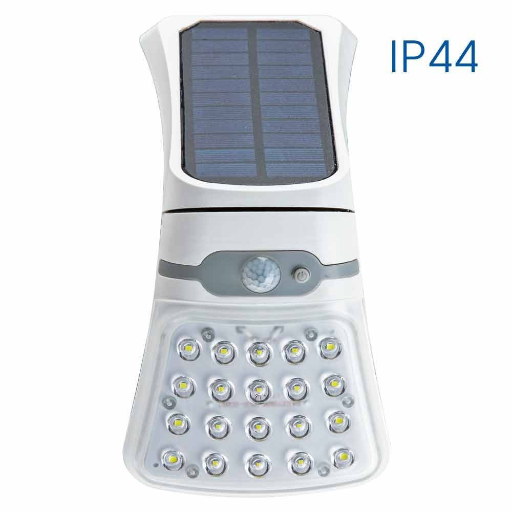 Соларен LED аплик със сензор VIVALUX SLIT SOLAR LED ∙ 4W ∙ 200LM ∙ PIR ∙ 4000K ∙ IP44
