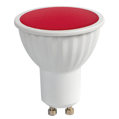 LED Червена лампа луничка UltraLux 5W GU10 220V-240V AC