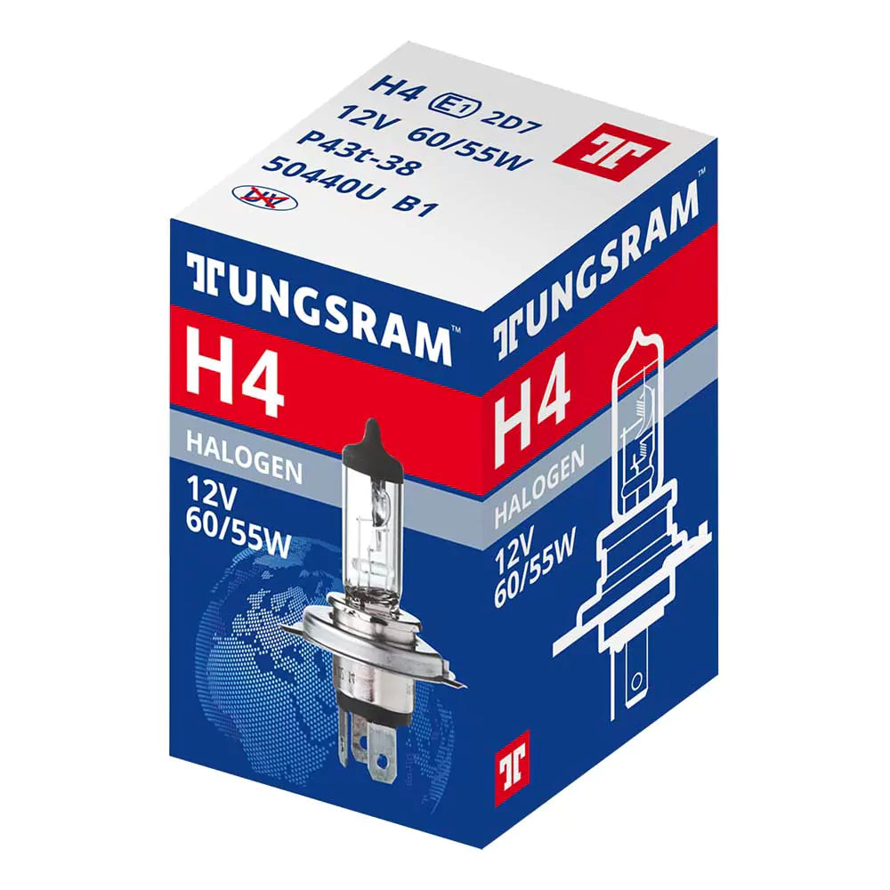 GE/TUNGSRAM авто лампа 12V H4 60/55W 50440