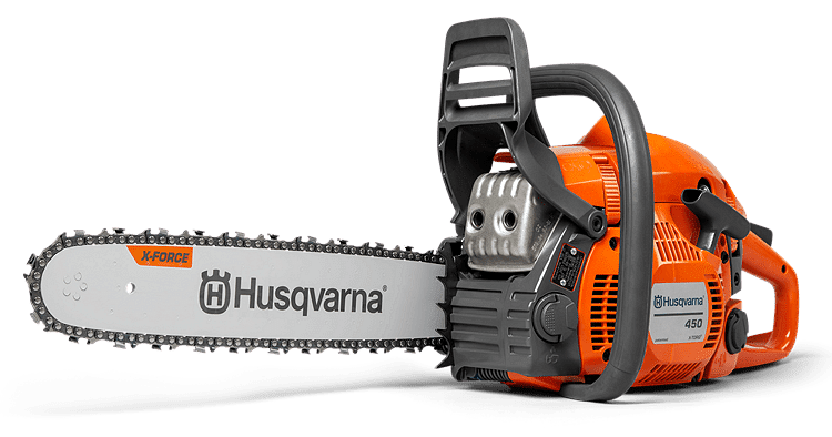 Моторен трион Husqvarna 450 II, 50,2 куб.см., 3,2 к.с., 45 см.
