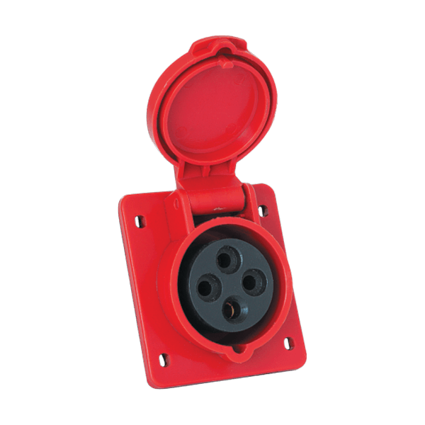 Контакт за граждани HT-413 16A IP44 1P+N+E 230V Elmark
