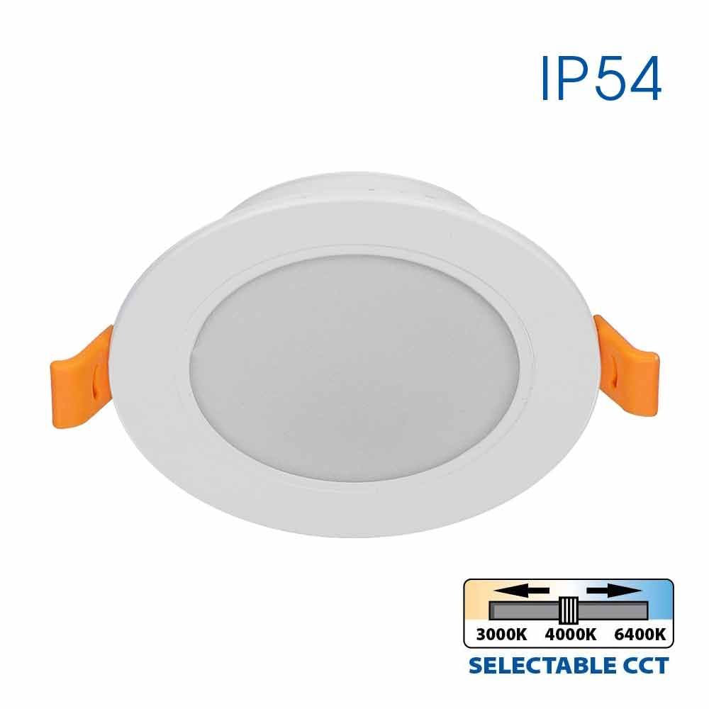 LED луна VIVALUX VERA LED ∙ 9W ∙ CCT DIP-SWITCH ∙ 3000K-4000K-6400K ∙ IP54