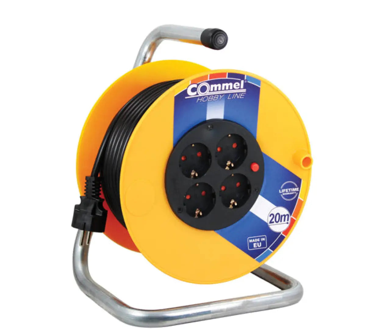 Макара IP20/ 2 термична защита/4 шуко Commel