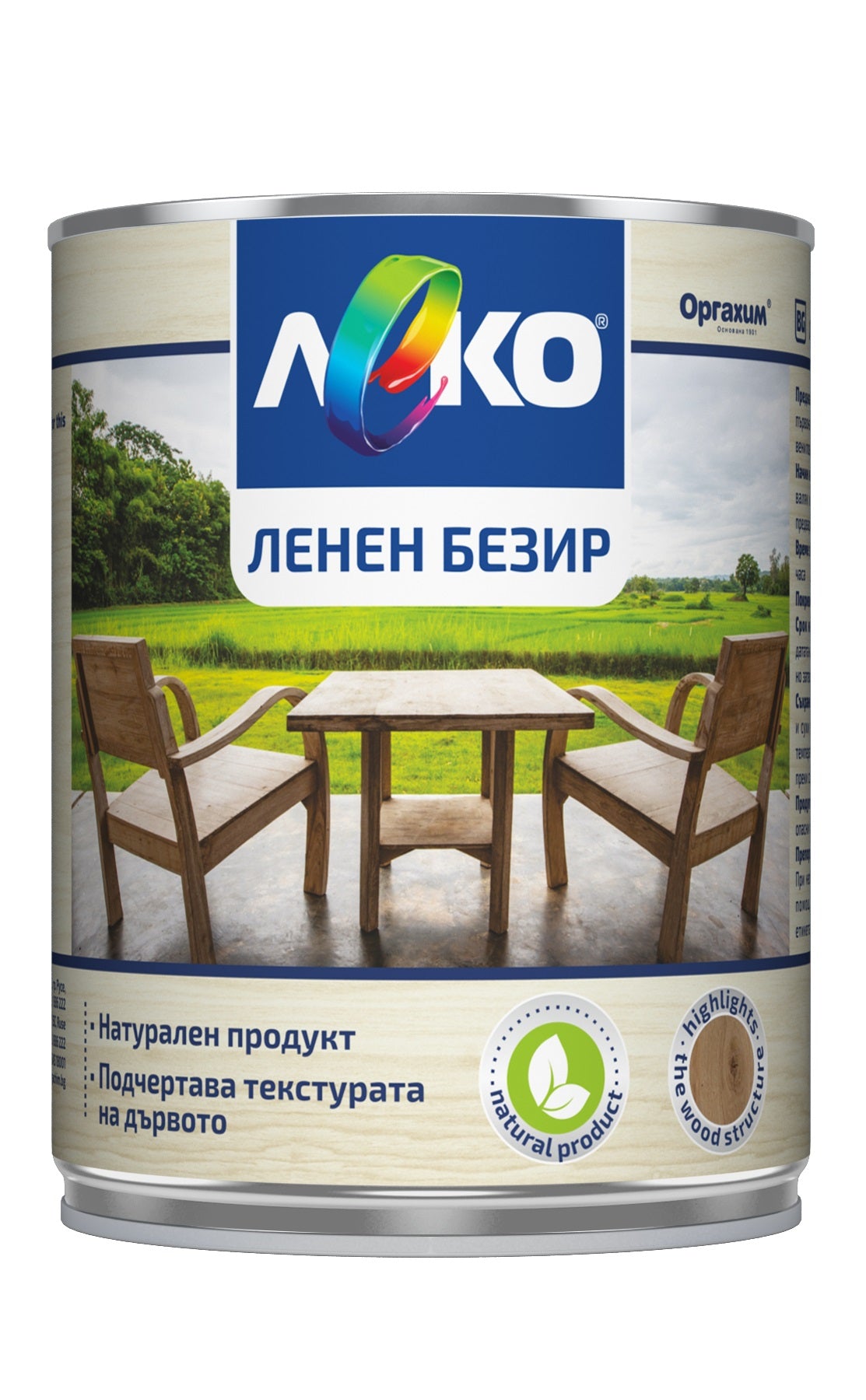 Леко безир ленен 750мл