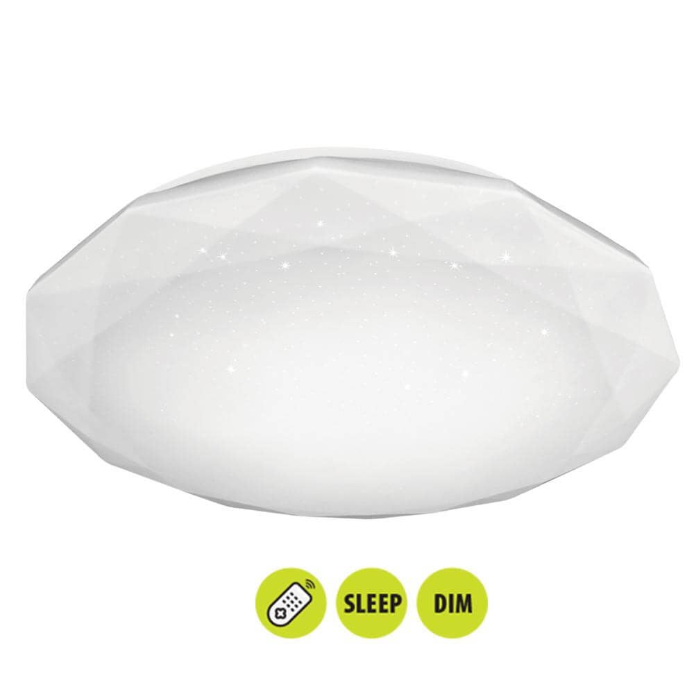 Мултифункционална LED плафониера JEWEL∙ 60W ∙ 3000-6400K