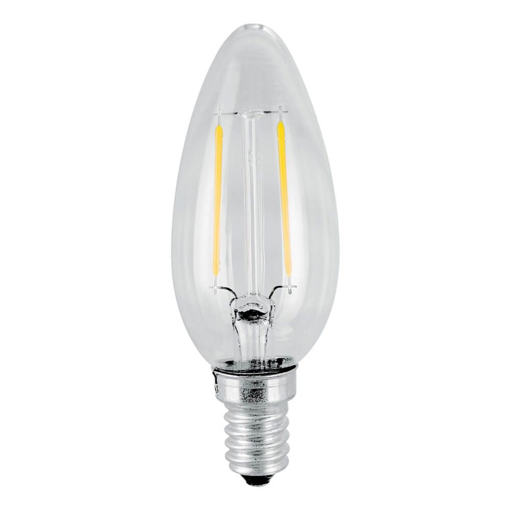 LED лампа филамент VIVALUX FLICK LED ∙ BF35 ∙ 4W ∙ 470LM ∙ E14 ∙ 3000K