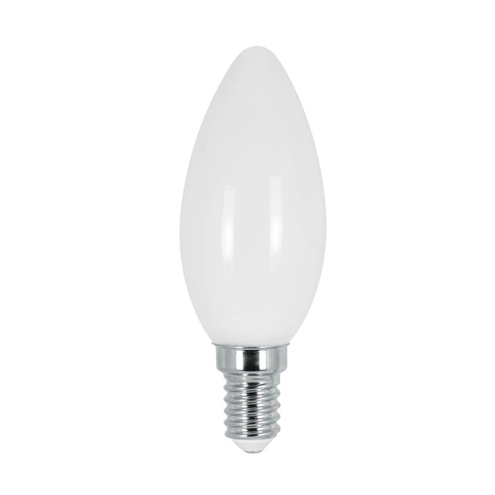 LED лампа филамен VIVALUX FLICK OPAL LED ∙ BFO35 ∙ 4W ∙ 400LM ∙ E14 ∙ 4000K