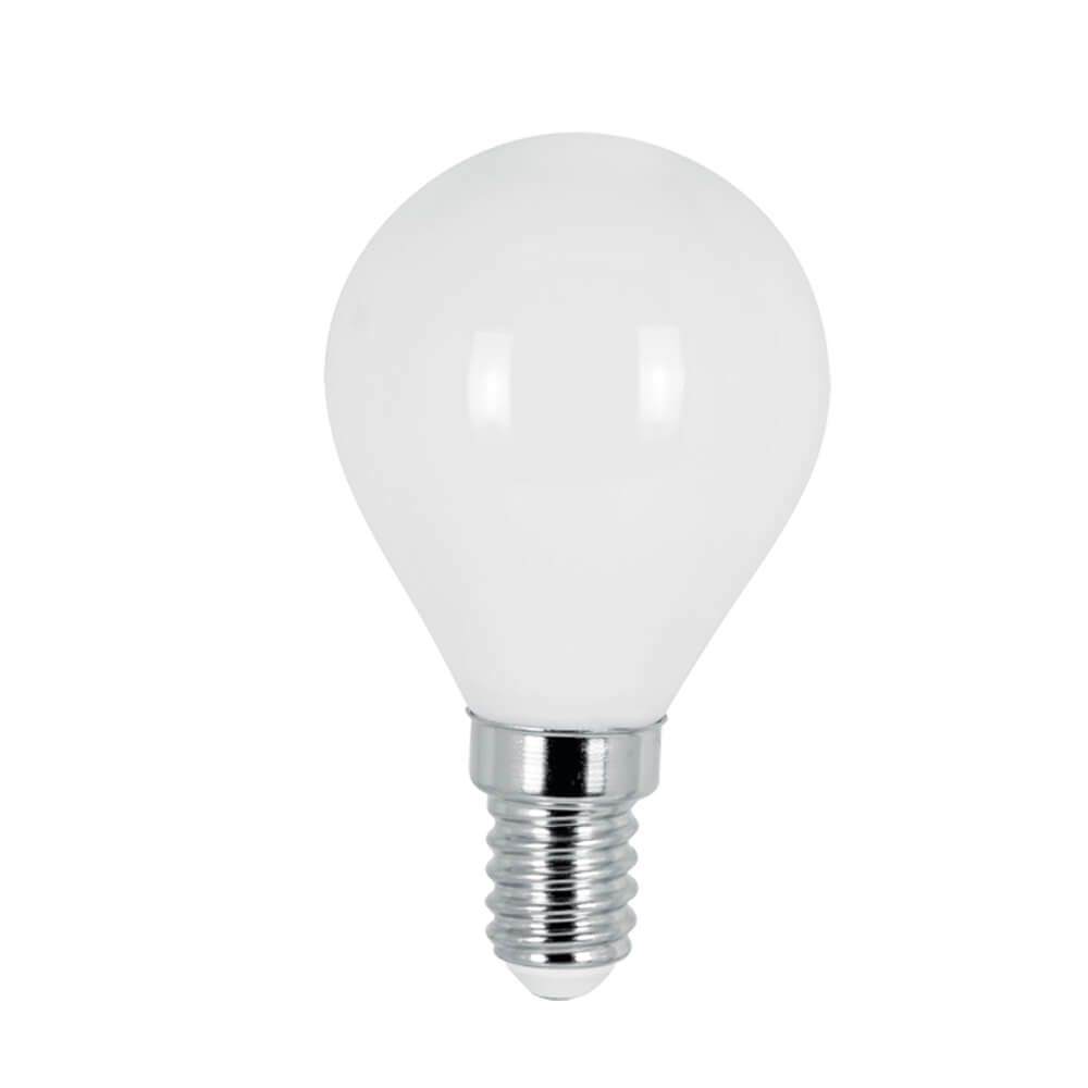 LED филамет лампа VIVALUX FLICK OPAL LED ∙ GFO45 ∙ 4W ∙ 400LM ∙ E14 ∙ 3000K