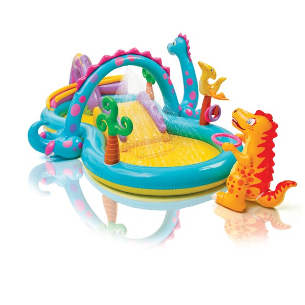 Надуваем център за игра Intex 57135 Dinoland Play Center