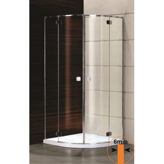 Душ кабина овал без корито 90х90 Алегра ICS3290/Inter Ceramic