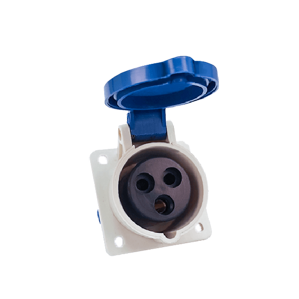 Контакт за граждани HT-413 16A IP44 1P+N+E 230V Elmark