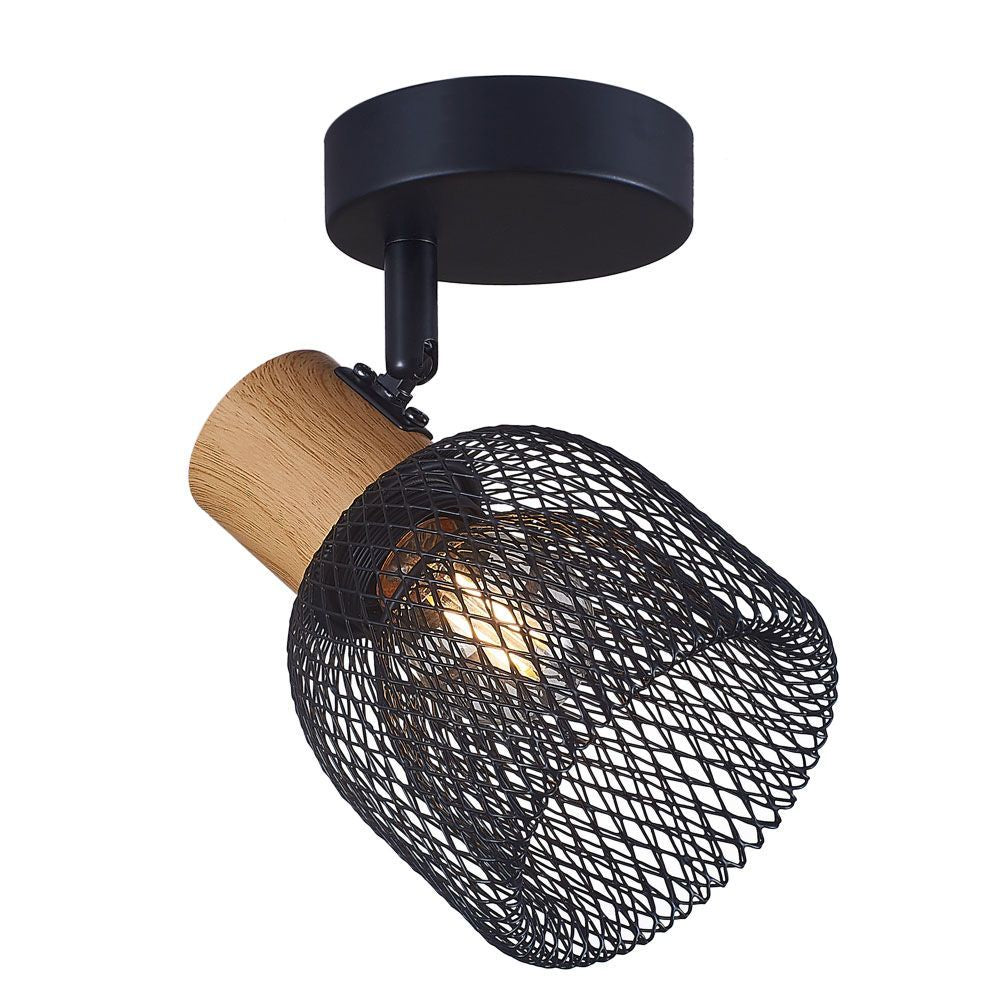 Спот BRIA - мрежа ∙ черен