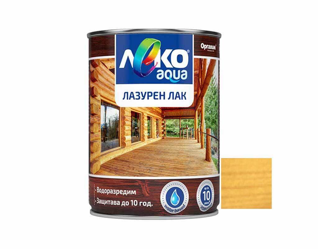 Леко Aqua лак лазурен/ 700мл