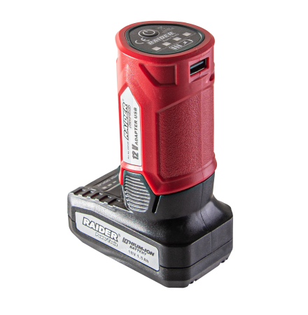 Адаптор USB за RD 12V-18V 032129/Raider