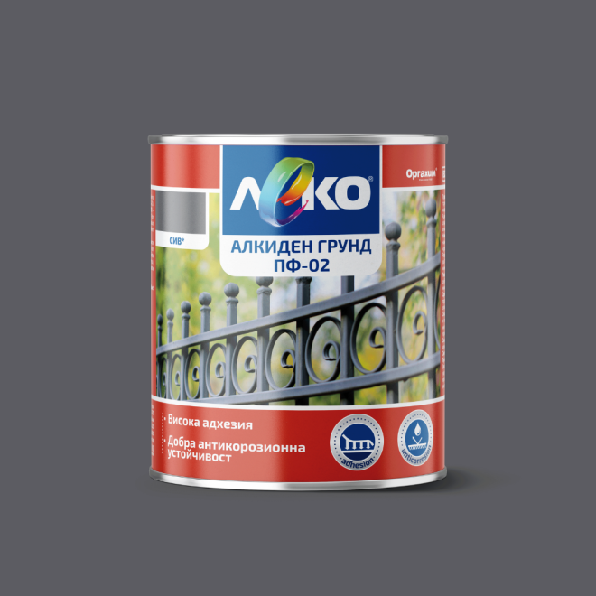Леко грунд алкиден ПФ-02 900гр
