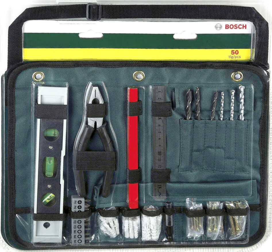 Комплект инструменти в чанта Bosch BELT BAG 50 части