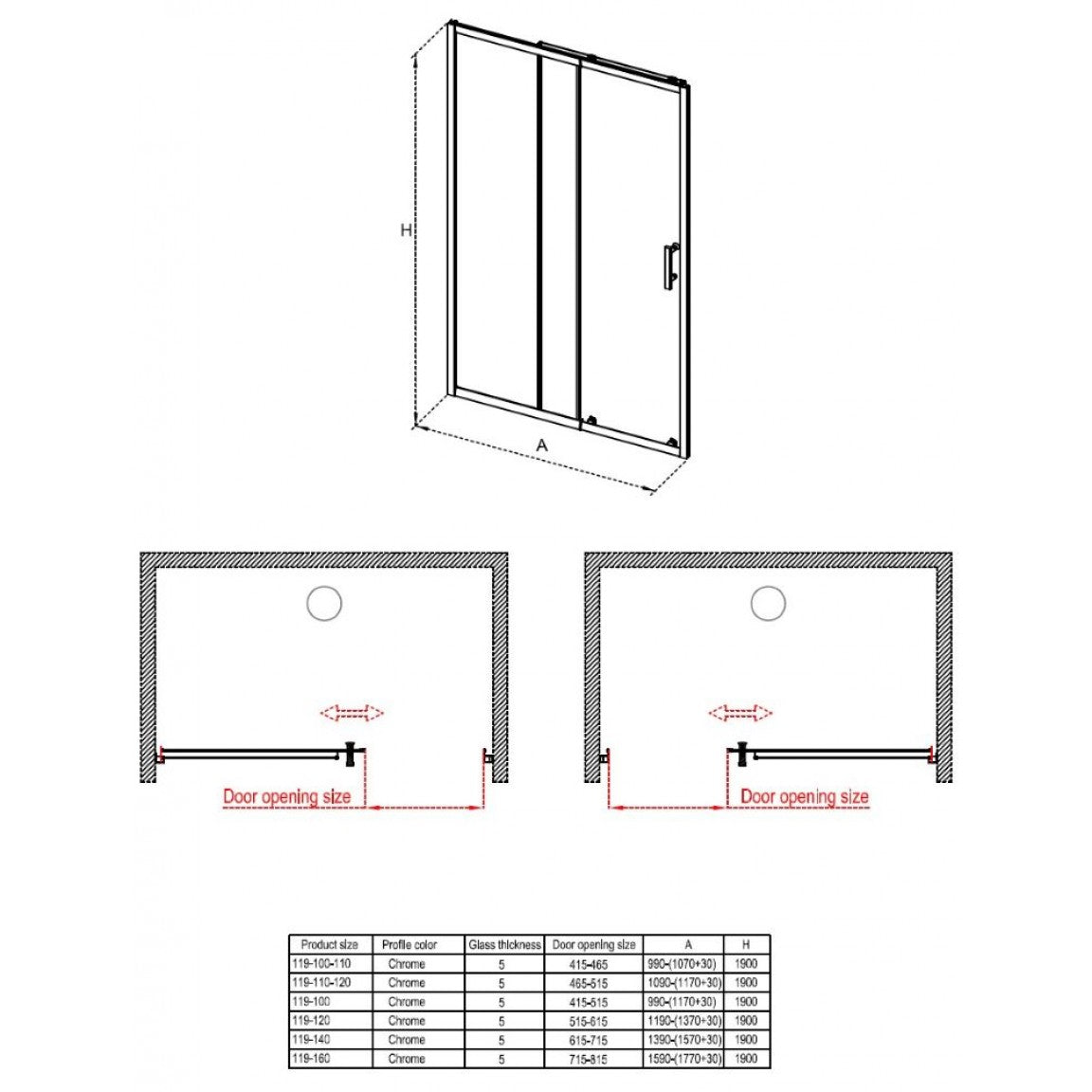 Преграден параван » ICS 119/120NEW
