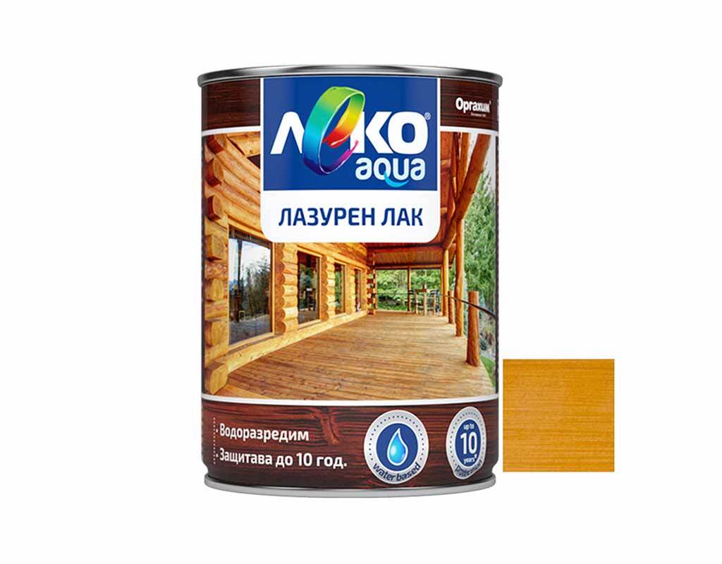 Леко Aqua лак лазурен/ 700мл