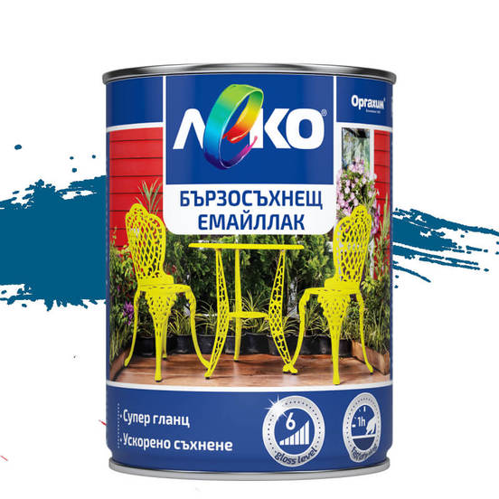 Бързосъхнещ емайллак Леко