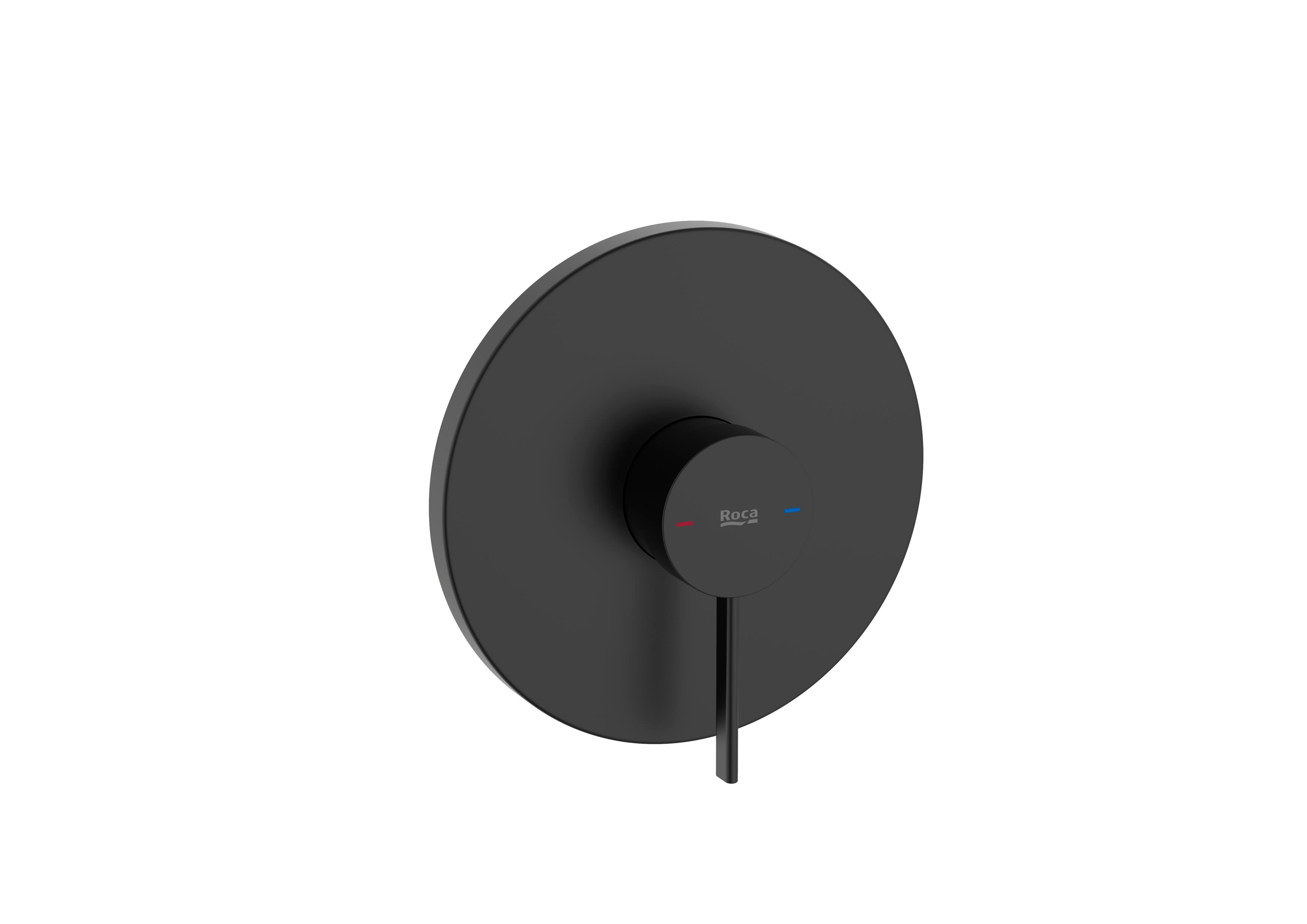 Стенен смесител за вграждане душ Ona Black Matt A5A2B9ENB0/ROCA