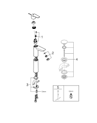 GROHE смесител за умивалник BauEdre new XL-размер 23761001