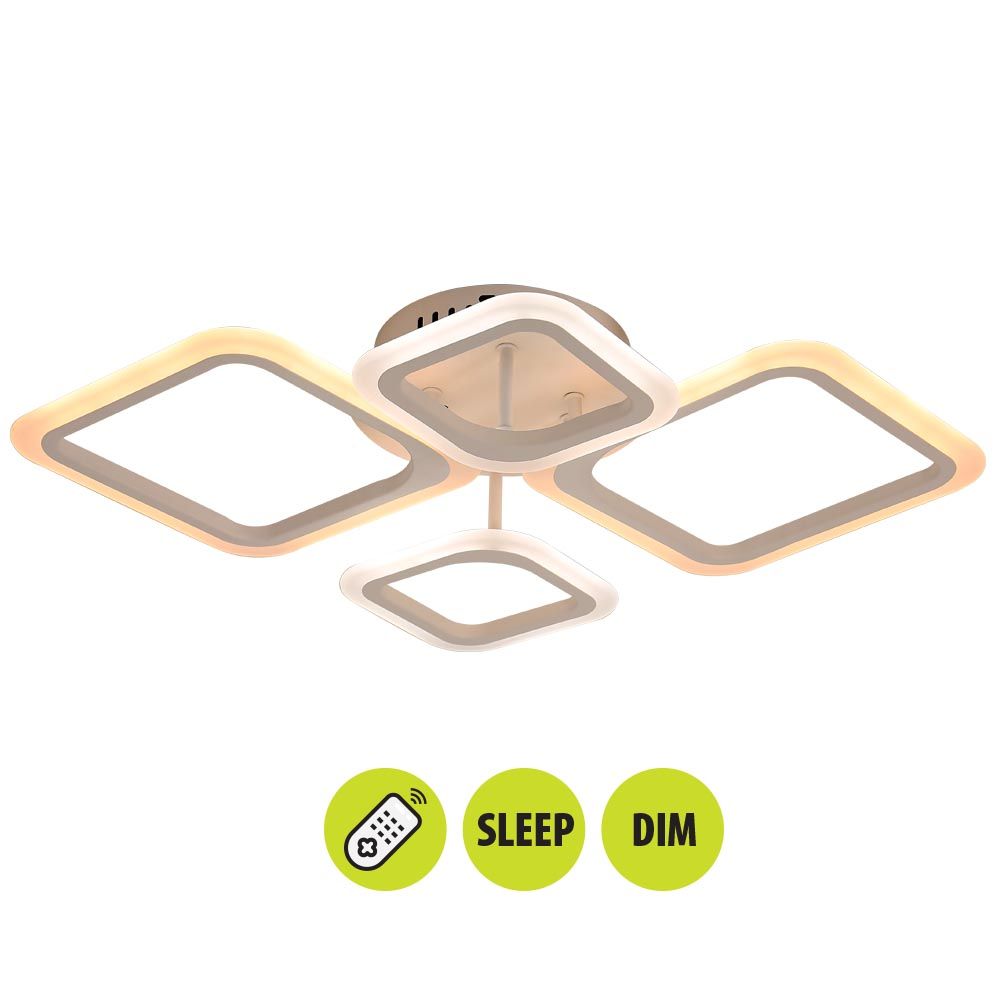 Мултифункционален LED плафон VIVALUX RUBY LED ∙ 55W