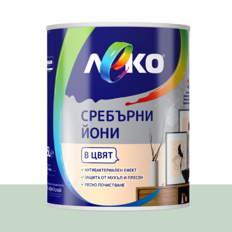 Леко интериорна боя със сребърни йони 2.5л