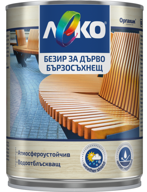 Леко безир за дърво бързосъхнещ 750мл