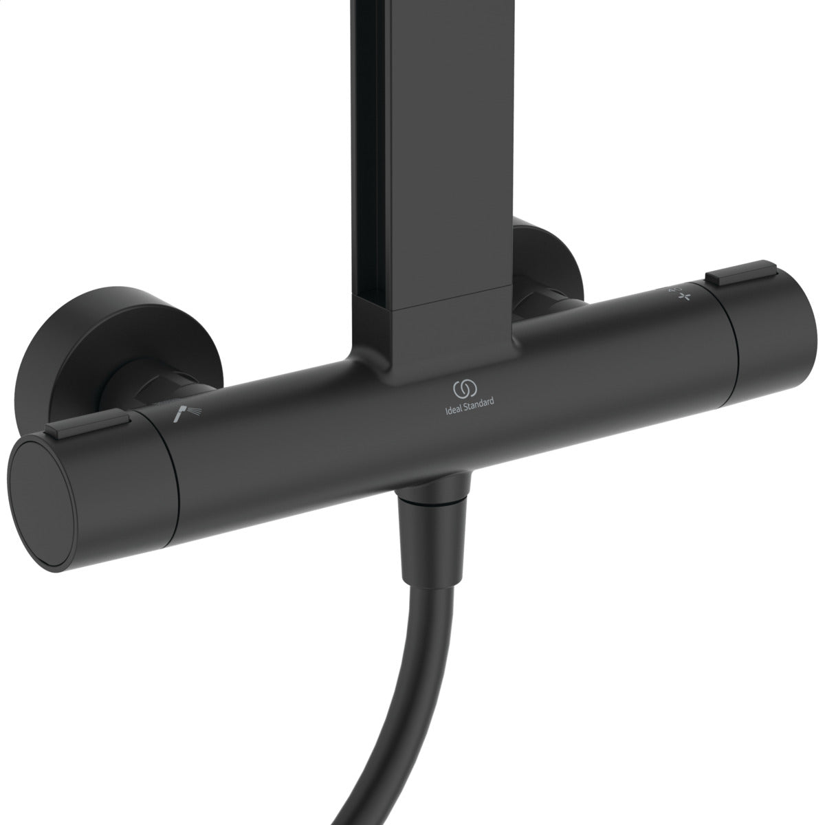Душ система с термостатен смесител Ceratherm ALU+ BD583XG – Silk Black