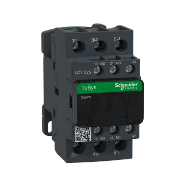 Контактор TeSys D - 3P(3 NO) - AC-3 - <= 440 V 9 A - 220 V AC, бобина Schneider Electric