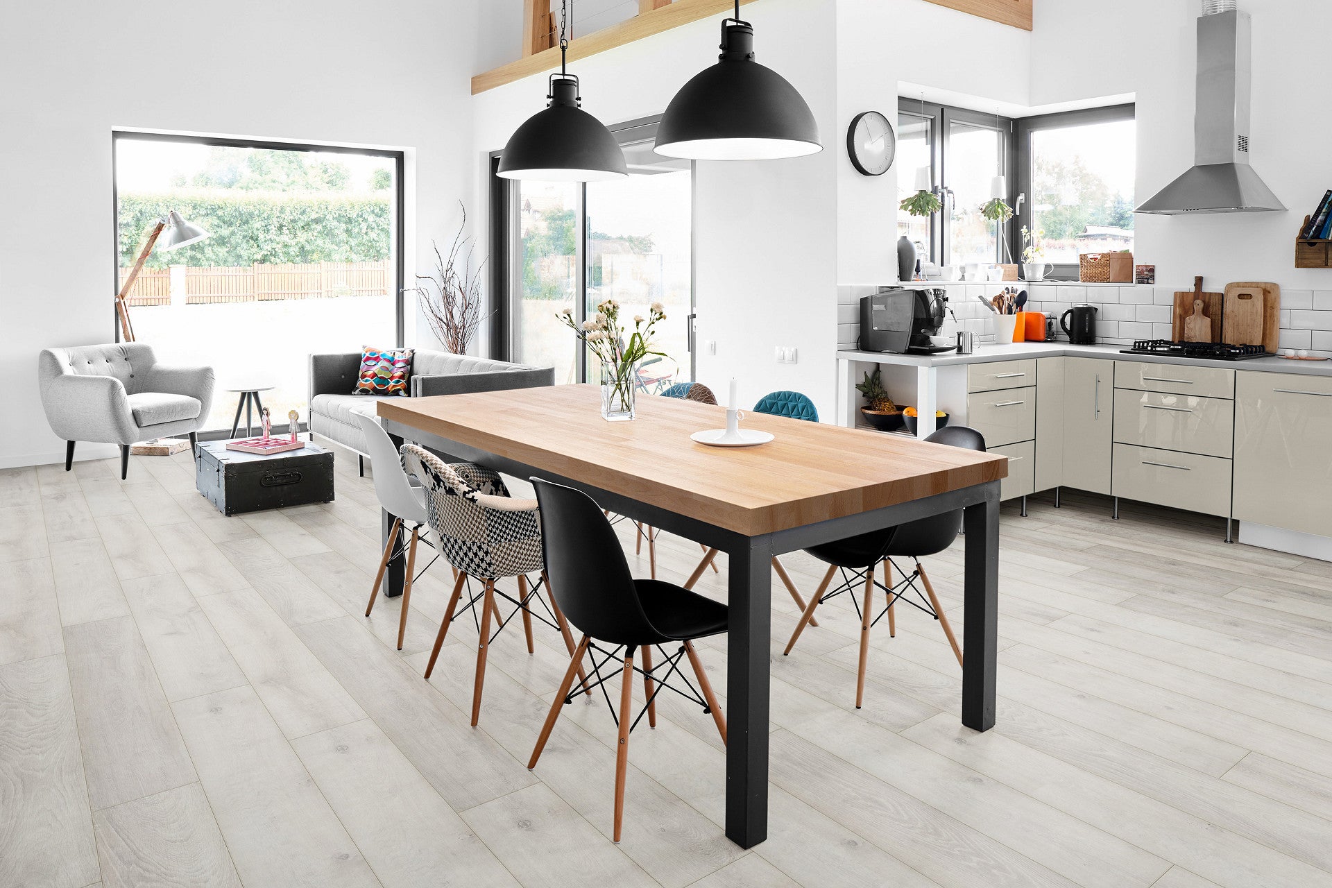 Ламиниран паркет K336 ICEBERG OAK Колекция Atlantic 12 Krono Original®