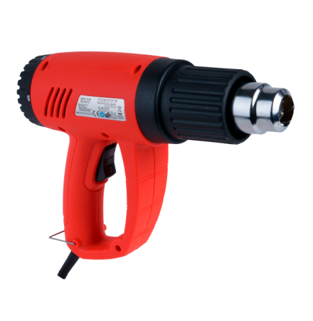Пистолет за горещ въздух 2000w 2степ.рег.на темп.RD-HG12 122105/Raider