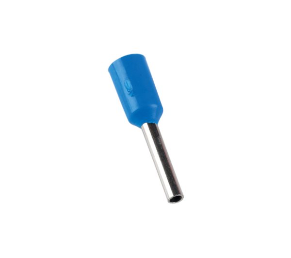 Кабелен накрайник Е 7508/син(100 бр в пакет) Elmark