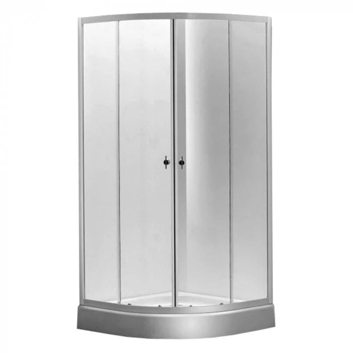 Душ кабина к-т с корито 90х90см овал Пролет/Inter Ceramic