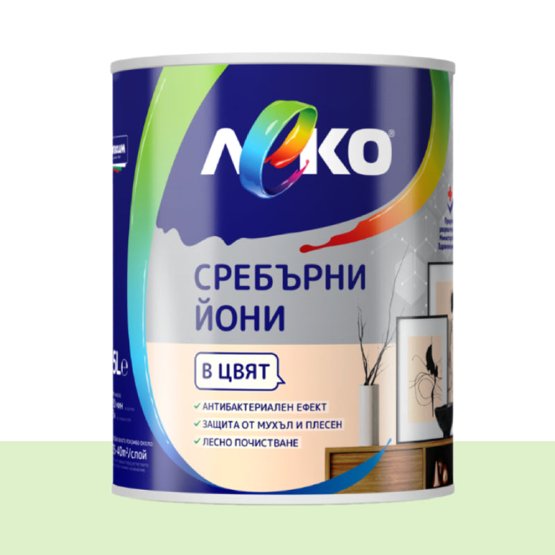 Леко интериорна боя със сребърни йони 2.5л