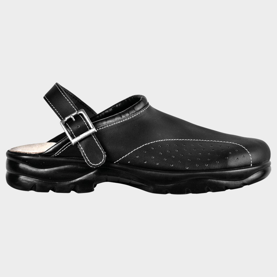 Мъжко сабо с каишка черно GF DRIVE 498