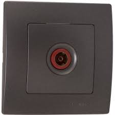 Розетка Lilium kare natural TV Makel