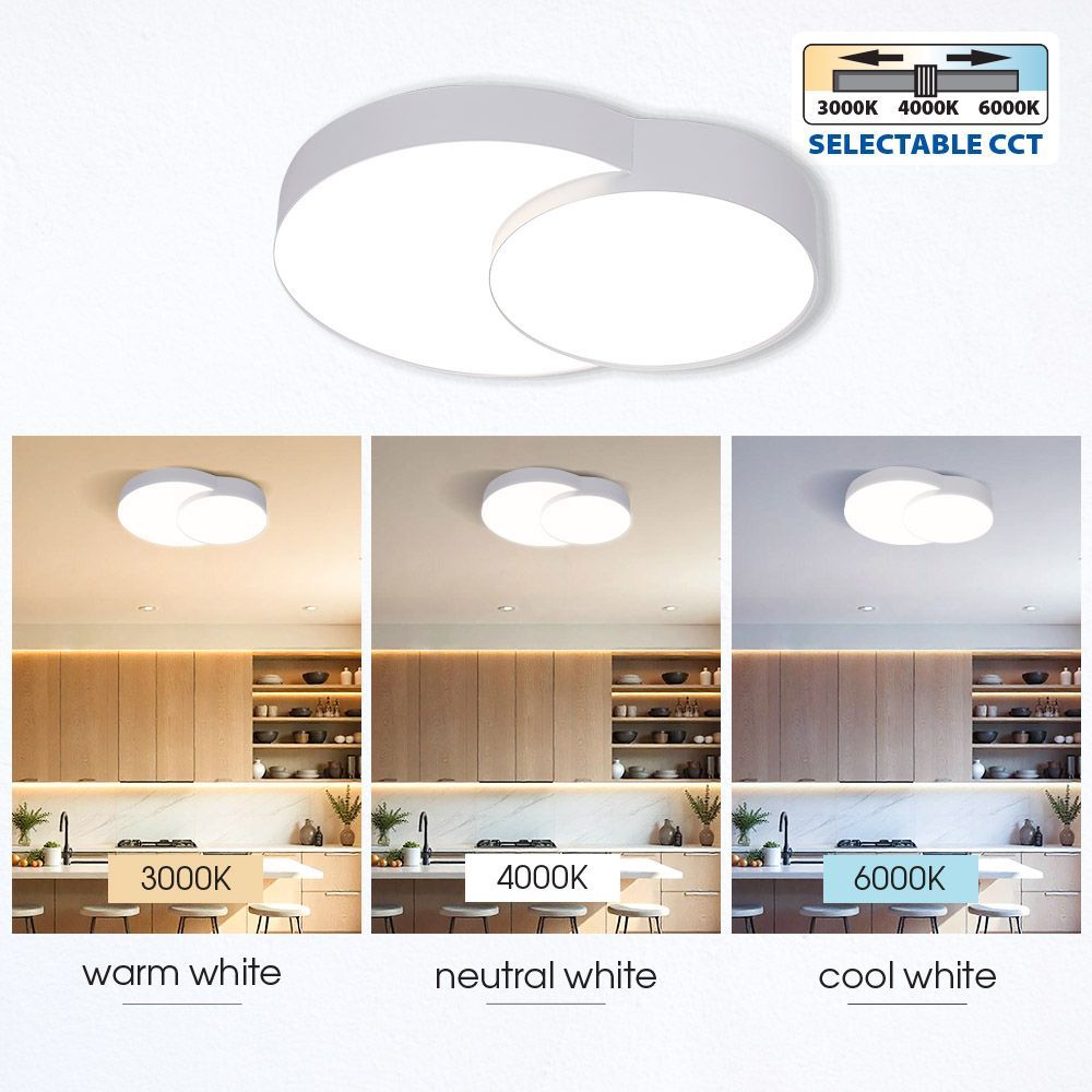 LED плафон PEBBLE LED ∙ 35W ∙ CCT ∙ 3000-4000-6000K