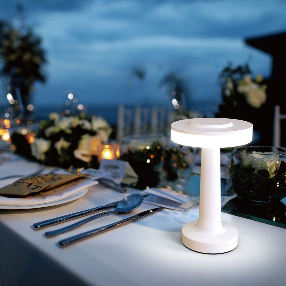 Настолна безжична LED лампа с акумулаторна батерия JULIE LED ∙ 2W ∙ димируема ∙ CCT ∙ 3000K-4000K-6400K
