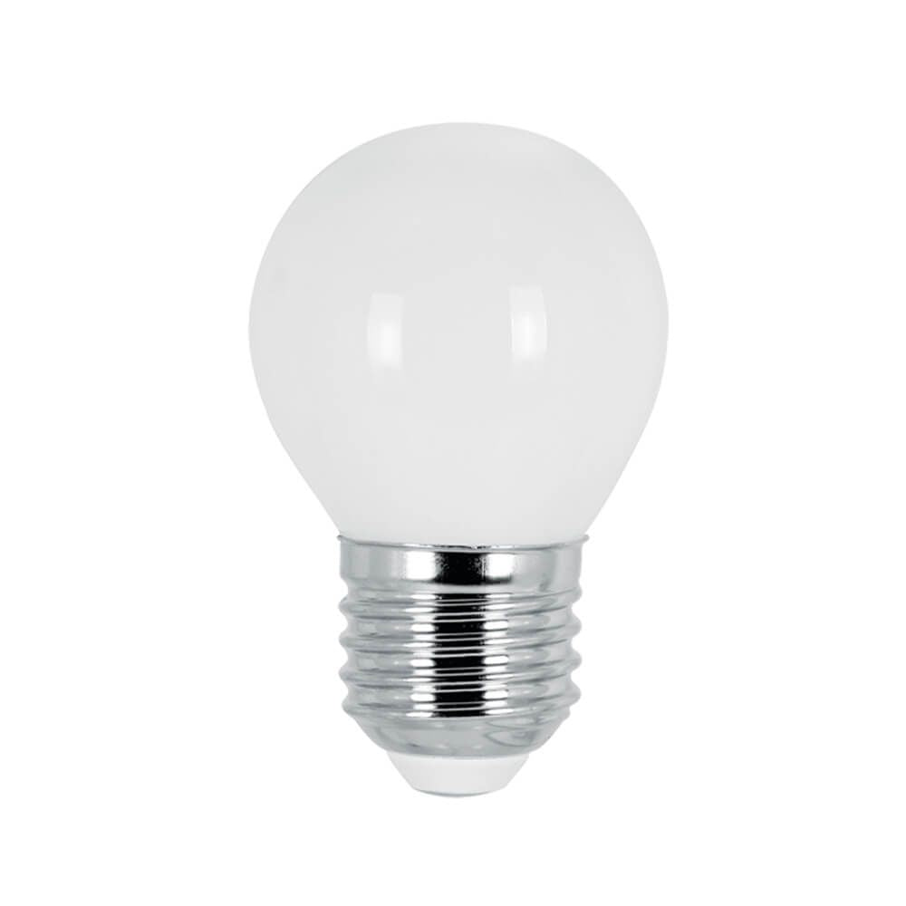 LED филаметна лампа VIVALUX FLICK OPAL LED ∙ GFO45 ∙ 4W ∙ 400LM ∙ E27 ∙ 3000K