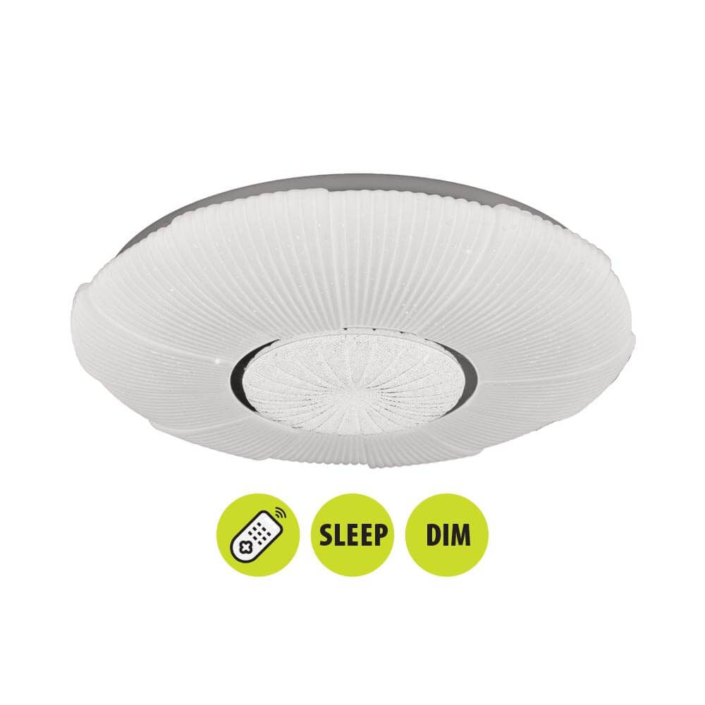 Мултифункционална LED плафониера с дистанционно VIVALUX AVIS LED ∙ 60W ∙ 3000-6400K