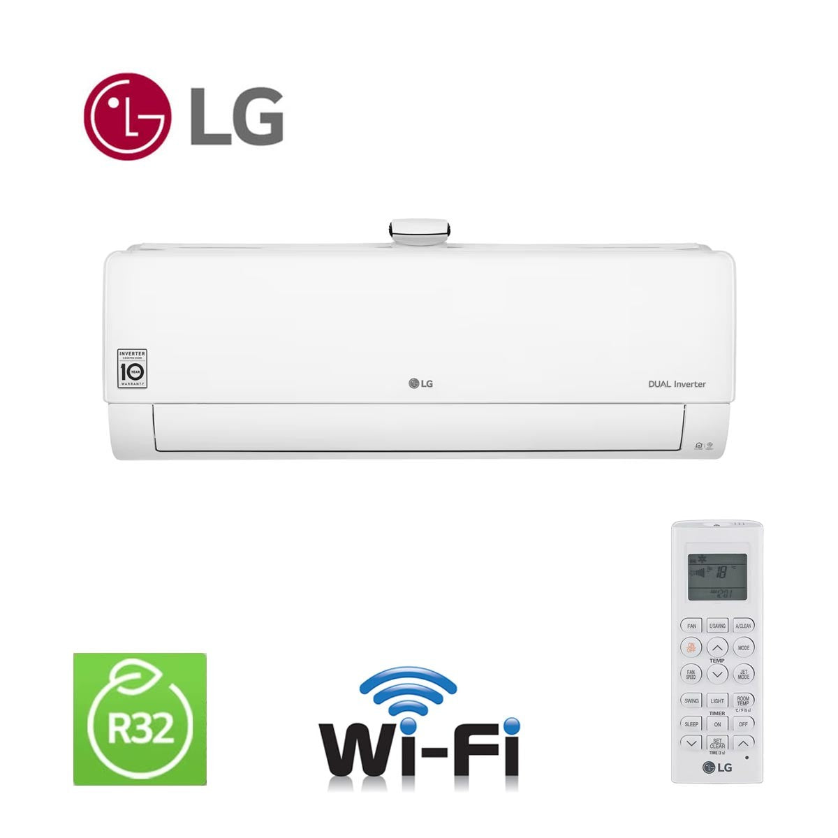 Климатик LG AP12RT.NSJ/AP12RT.UA3 DUALCOOL (R32)