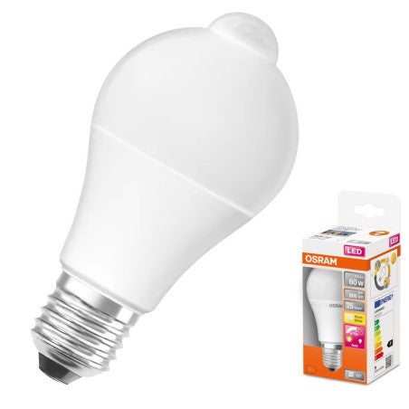 ОСР.LED CLA60 DAYLIGHT SENSOR 240° 9.5w/827 230V E27 037595